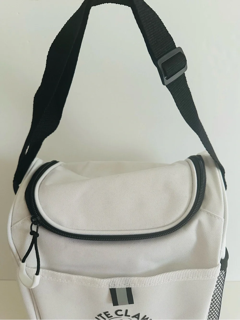 White Claw Hard Seltzer Logo Insulated Cooler Lunch Bag With Strap